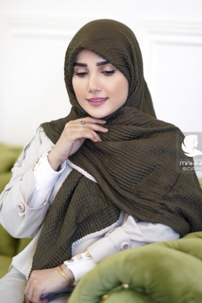 روسری پلیسه دورو کد 1