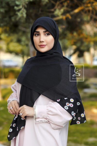 روسری توردوزی مدل گلبهار