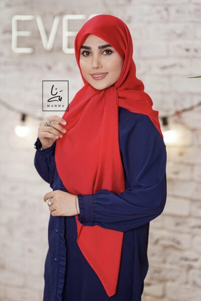 روسری تسلا قرمز