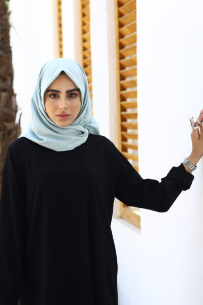 روسری وال هندی سبز دریایی