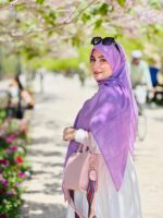 روسری وال نخی یاسی