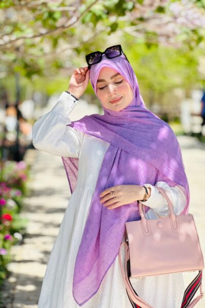 روسری وال نخی یاسی