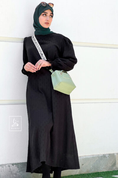 پیراهن مشکی ماهک