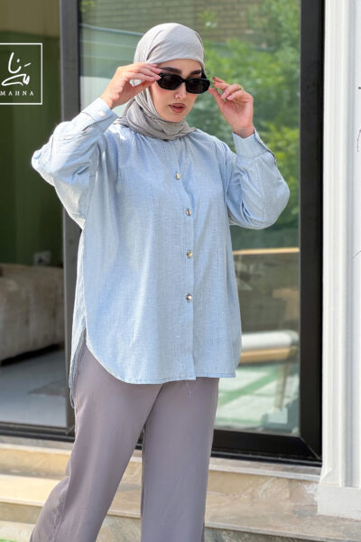 شومیز لینن هندی