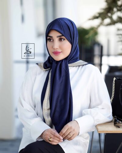 روسری ترک نوارطلایی مشکی