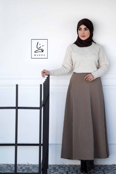 دامن ژاکارد تور مهنا