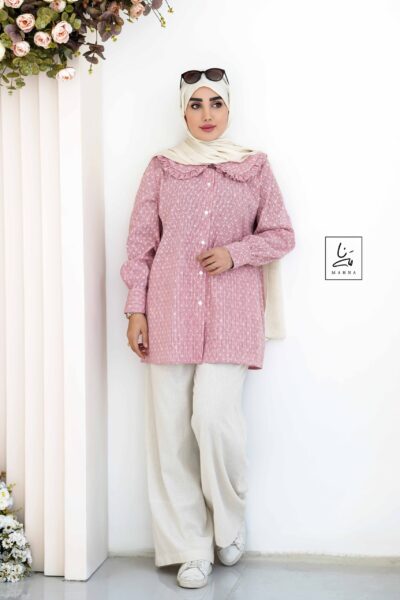 شومیز لینن گلبهار