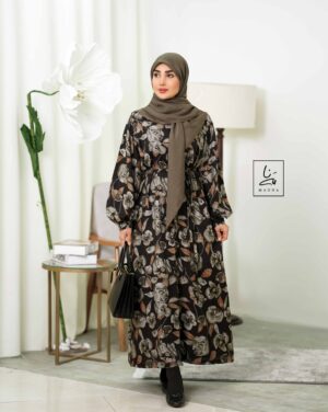 پیراهن ساحل طرح گل