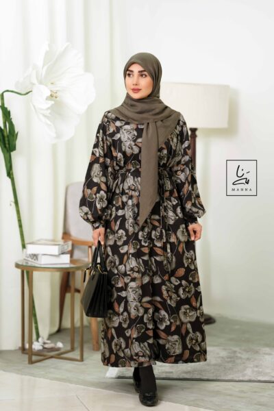 پیراهن ساحل طرح گل