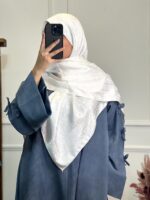 روسری ابریشم ژاکارد ترک