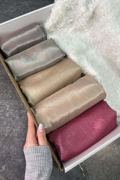 روسری شیمر در رنگبندی