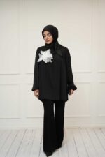شومیز اشکی مشکی پناه