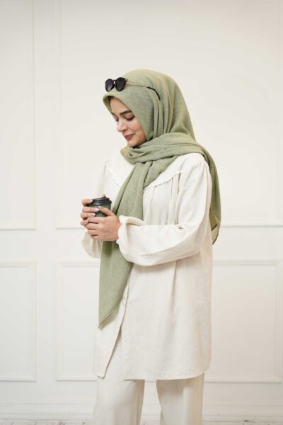 شومیز لینن صدف