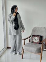 کت و شلوار لینن نسیم