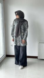 شومیز باتیک نخل