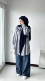 شومیز لینن هندی نفس