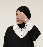 حجاب مشکی مهنا