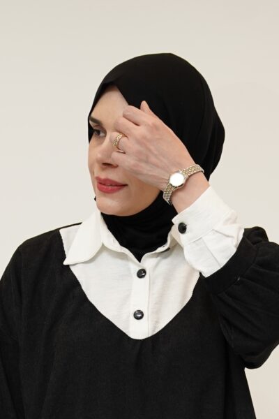 حجاب مشکی مهنا